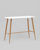 Стол барный Eames NEW DSW 120*60*106 белый