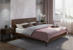 Кровати из массива дерева