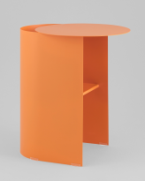 Журнальный столик Фиор/Floire, металл, оранжевый