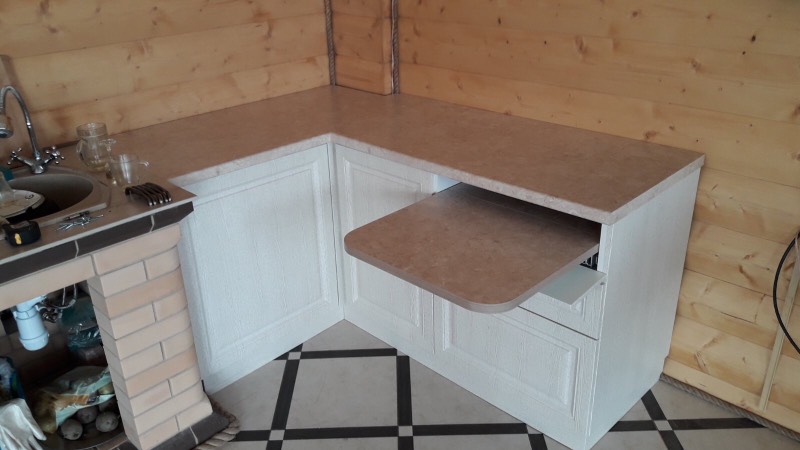 Кухня на веранду 2