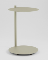 Журнальный столик Сиара/Siara, металл, оливковый