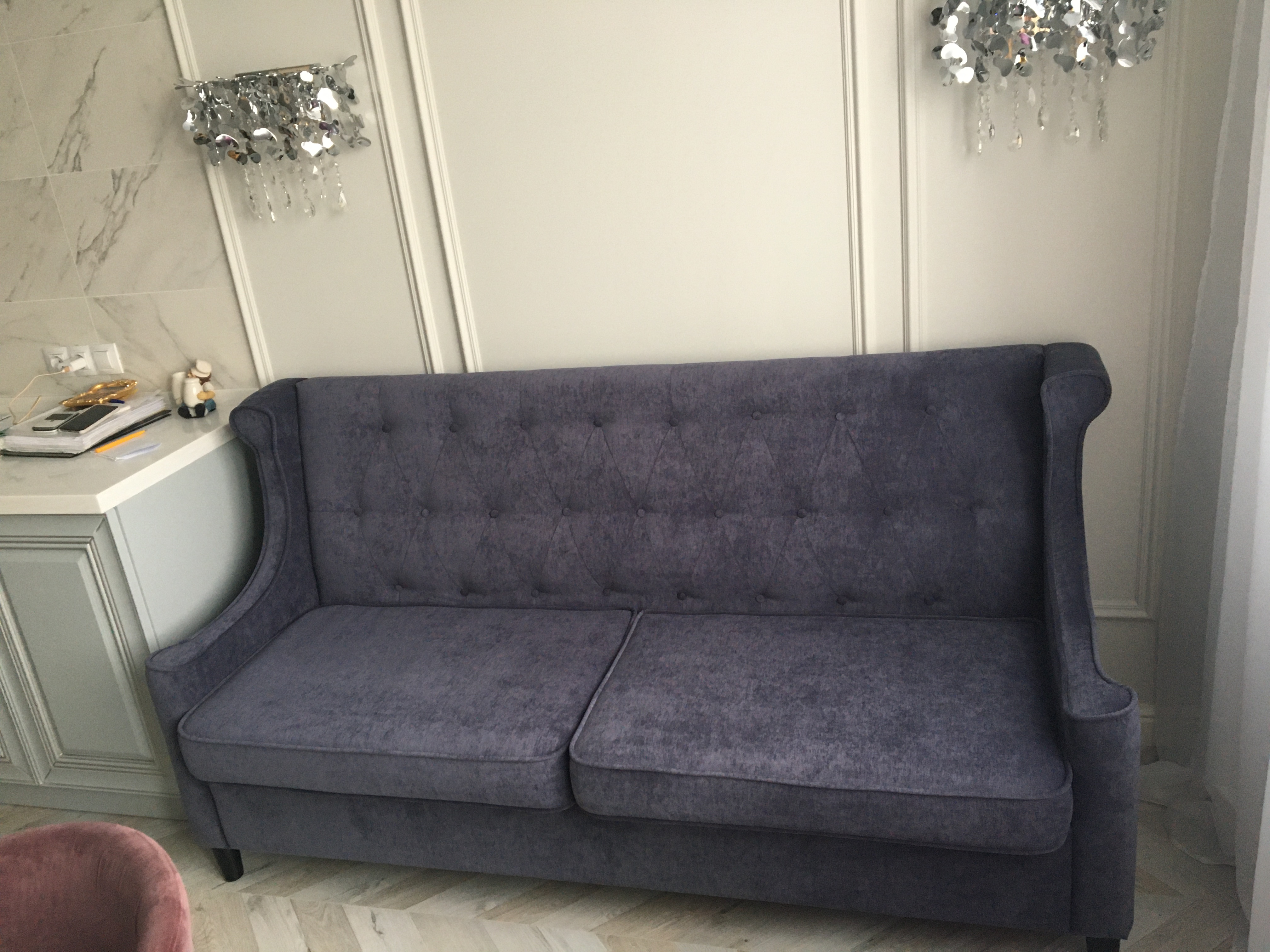 Зона отдыха в гостиной 3