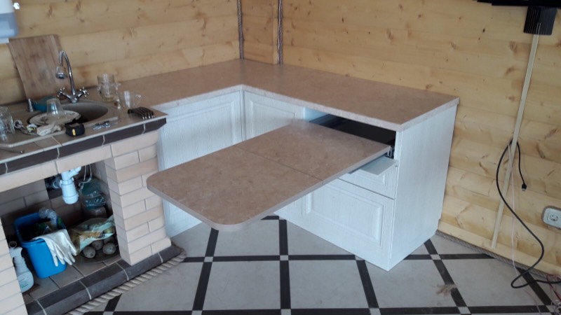 Кухня на веранду 3