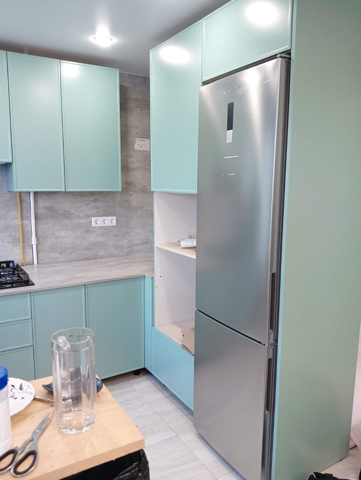 Кухня голубая мечта 2