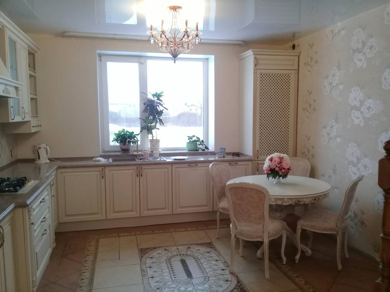 Кухня в частном доме 4